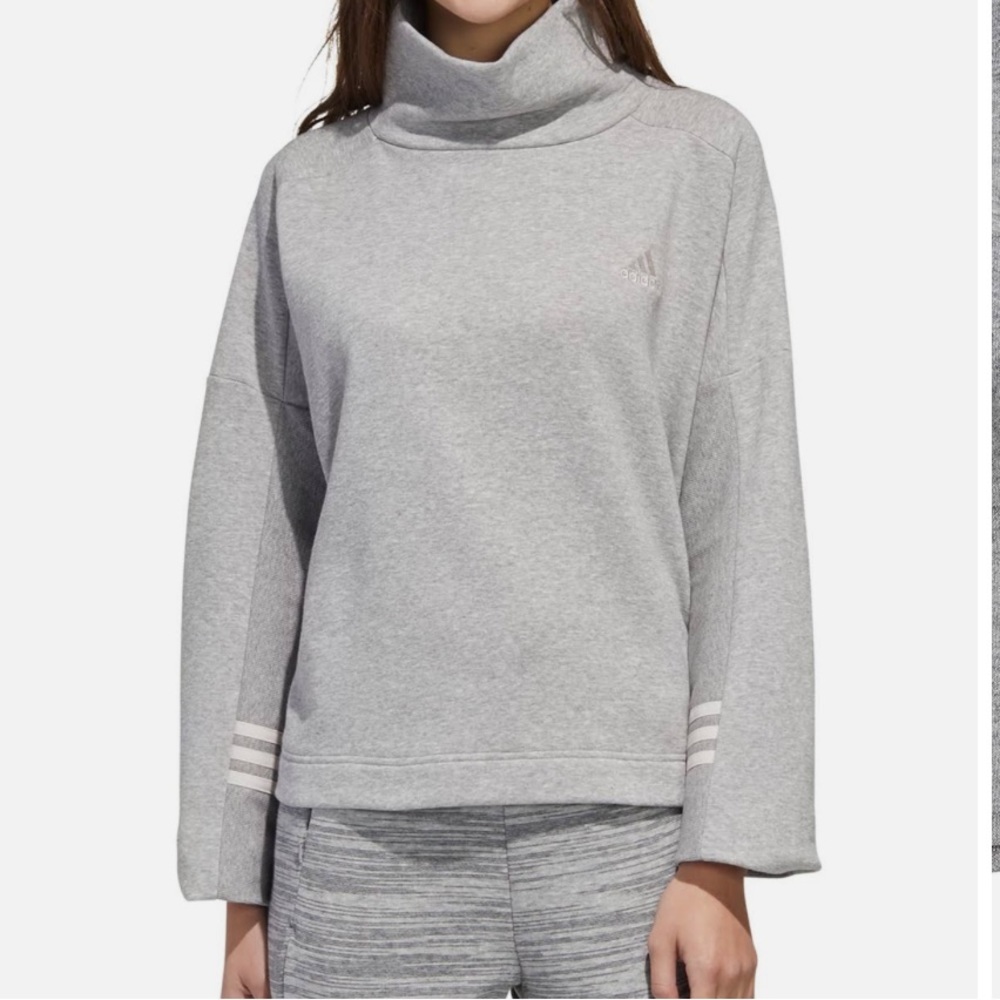 Adidas Essentials Comfort Funnel Neck Sweatshirt
